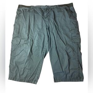 Sonoma Life + Style Olive Green Cargo Capris - 24W Plus Size